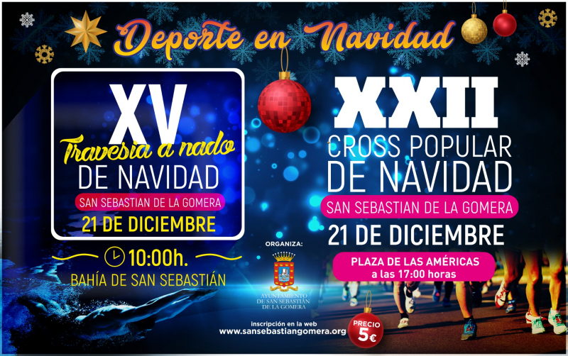 XXII CROSS POPULAR DE NAVIDAD  SAN SEBASTIÁN DE LA GOMERA  - Inscríbete