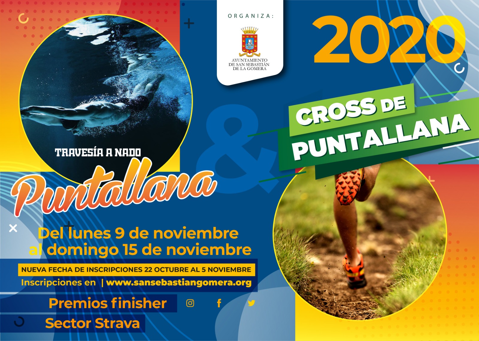 CROSS POPULAR Y TRAVESÍA A NADO FIESTAS DE PUNTALLANA 2020 ACTUALIZADO - Inscríbete
