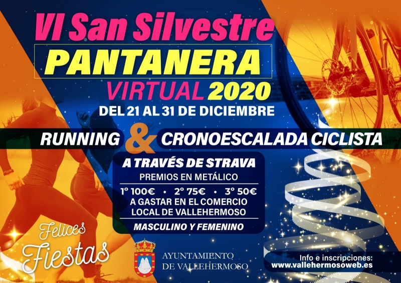 SAN SILVESTRE PANTANERA VIRTUAL 2020 - Inscríbete
