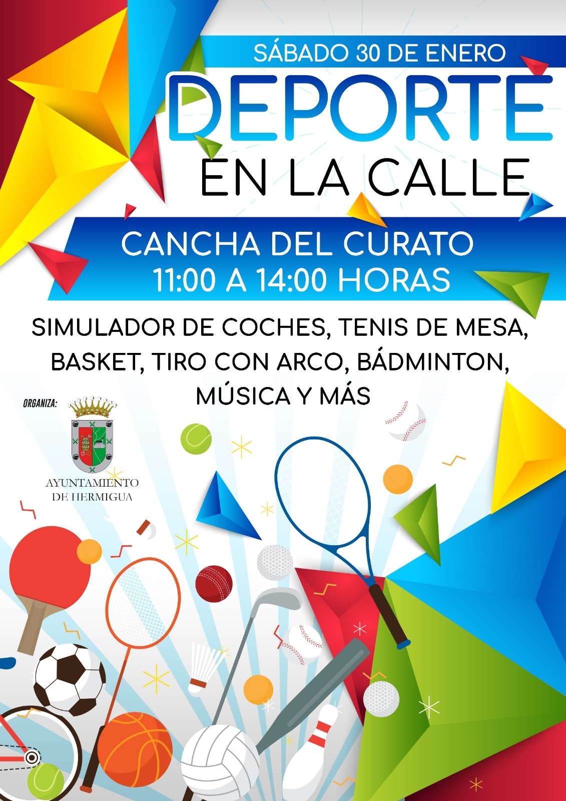 DEPORTE EN LA CALLE HERMIGUA - Inscríbete