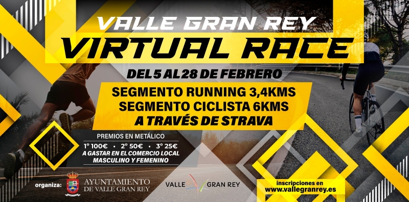 VALLE GRAN REY VIRTUAL RACE - Inscrivez-vous