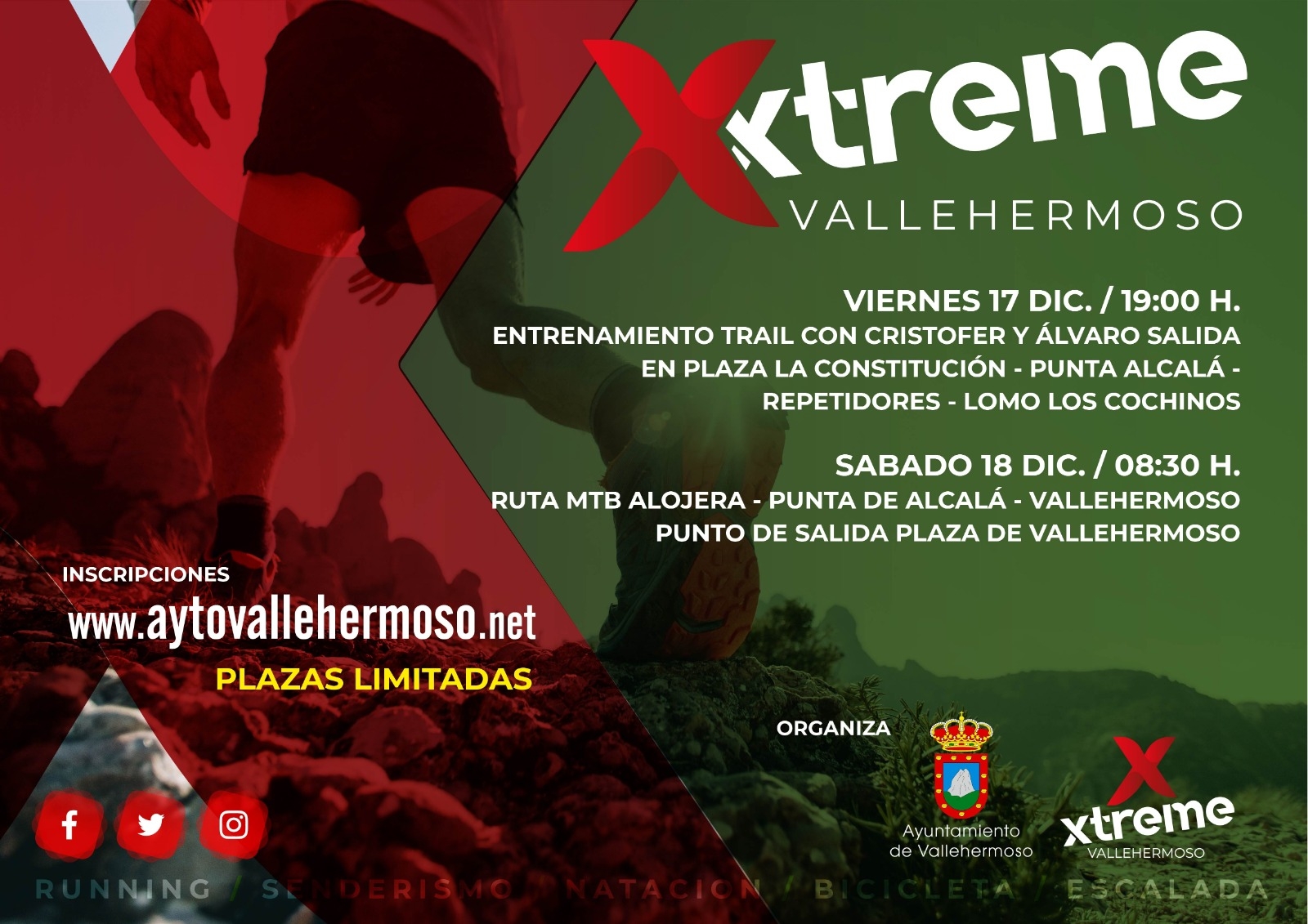 VALLEHERMOSO XTREME - Inscríbete