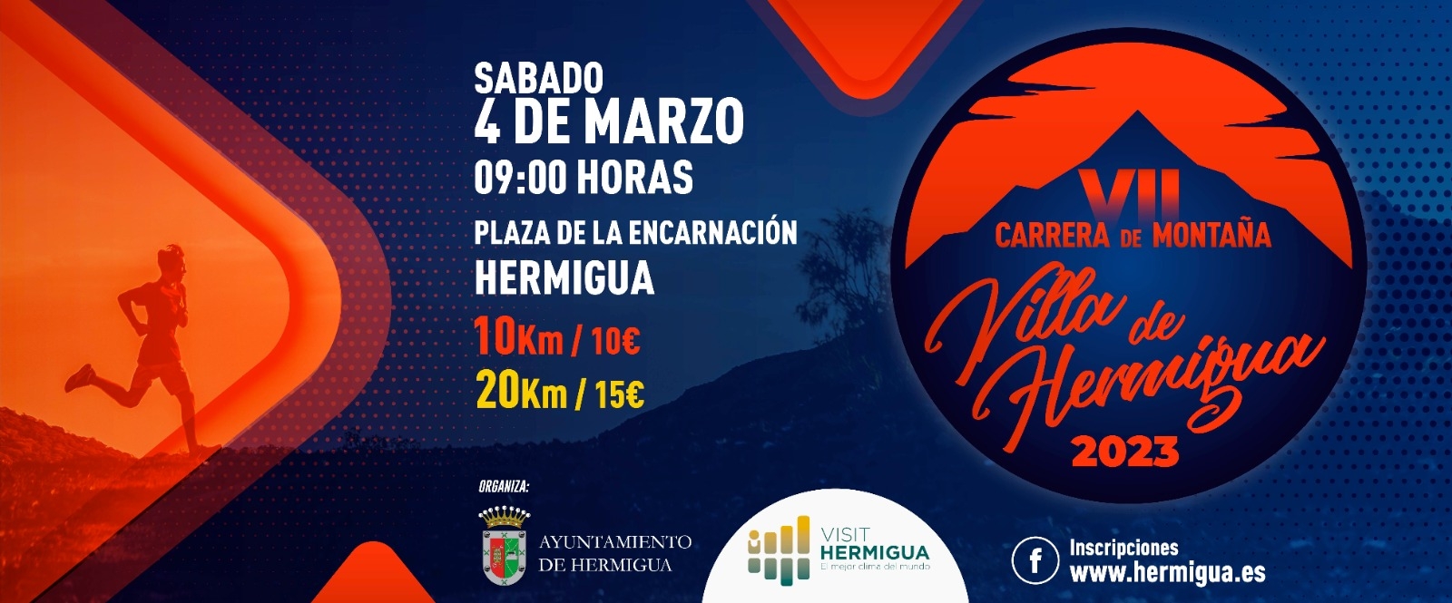 VII CARRERA DE MONTAÑA VILLA DE HERMIGUA - Inscríbete