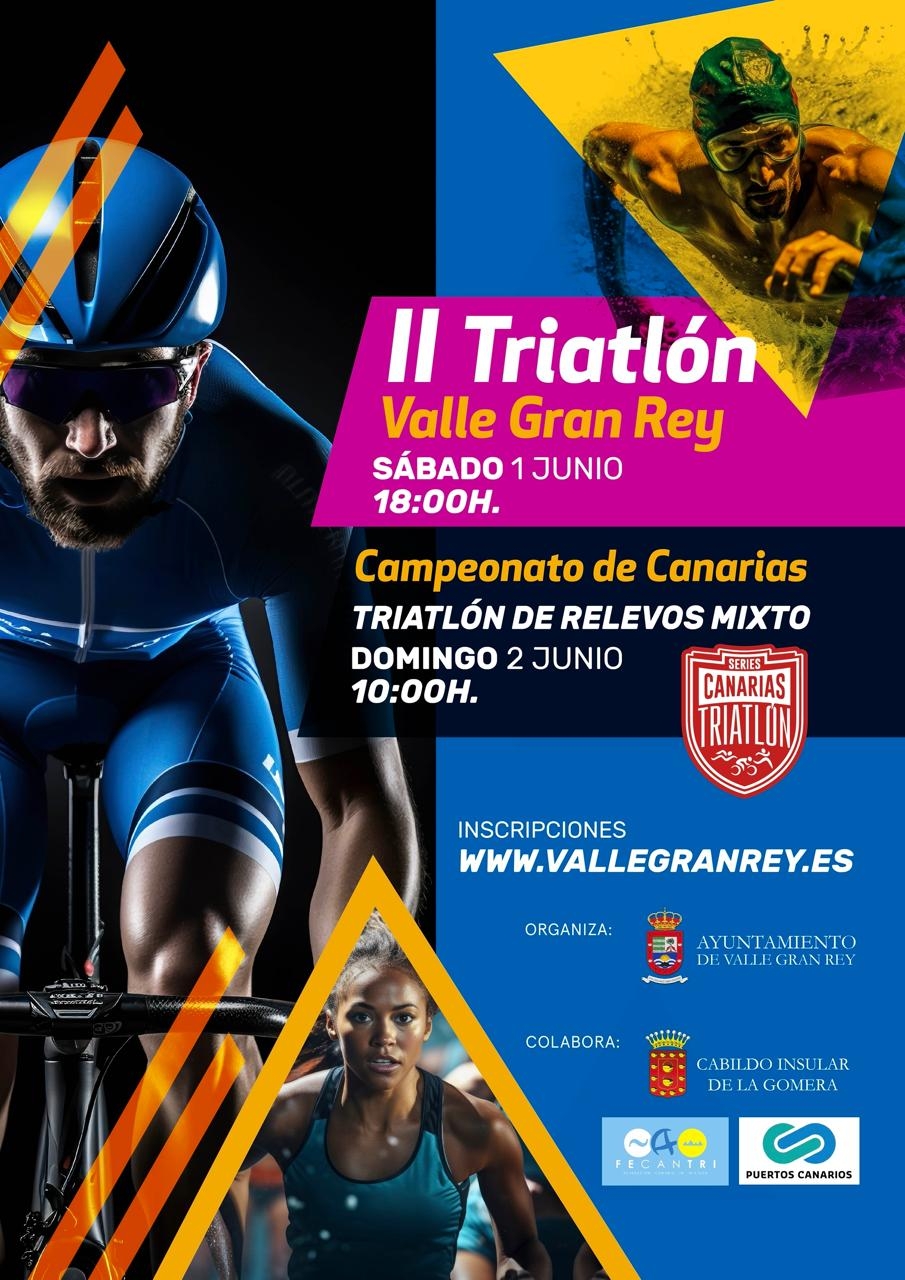 II TRIATLÓN SPRINT VALLE GRAN REY - Iscriviti