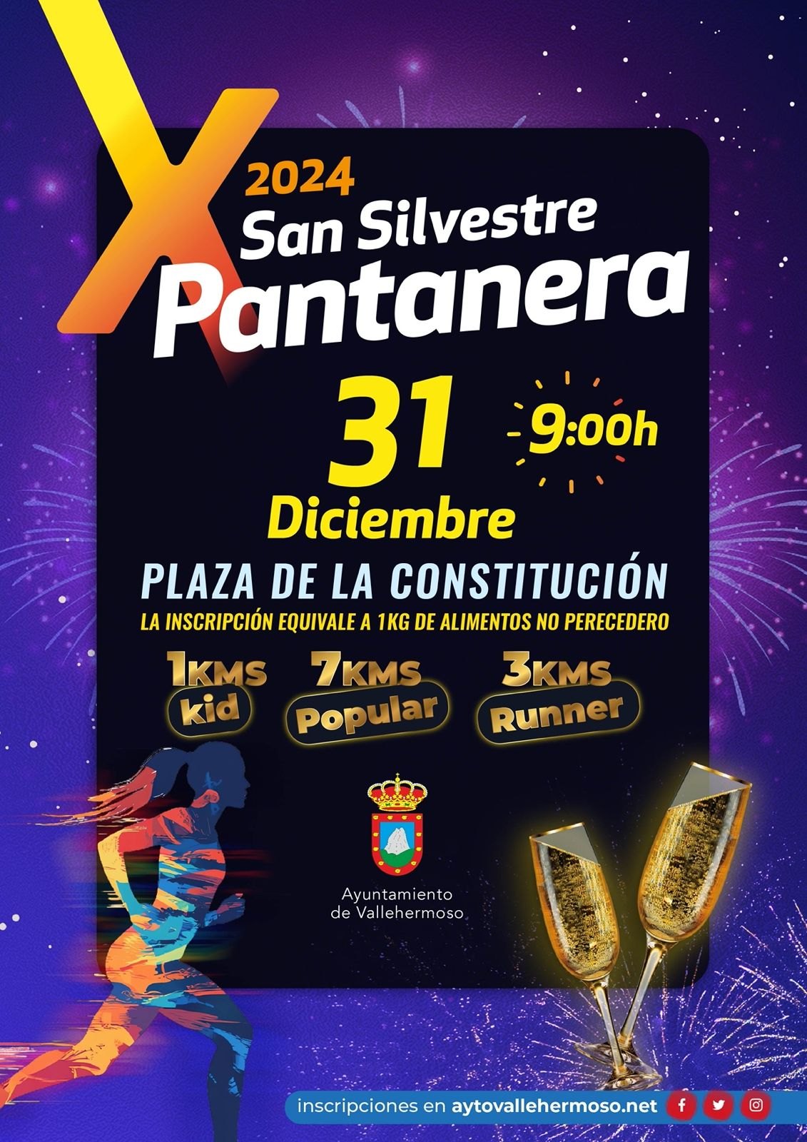 X SAN SILVESTRE PANTANERA   - Inscríbete