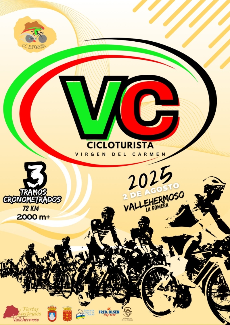 IX CICLOTURISTA EL CARMEN VALLEHERMOSO 2025 - Inscríbete