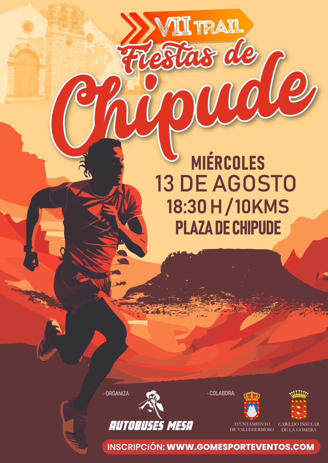 VII TRAIL FIESTAS CHIPUDE   - Inscríbete