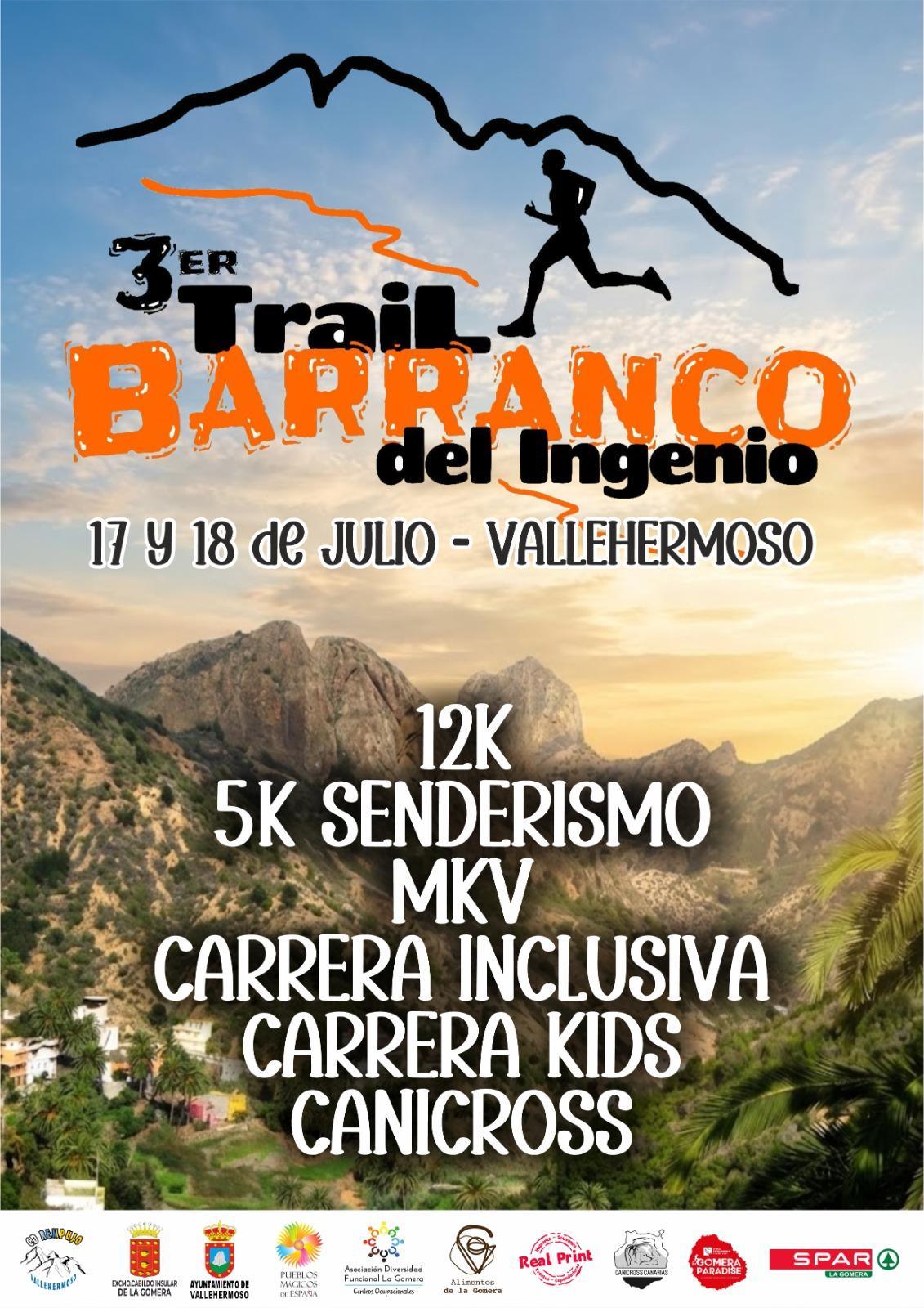 III TRAIL BARRANCO EL INGENIO  - Inscríbete