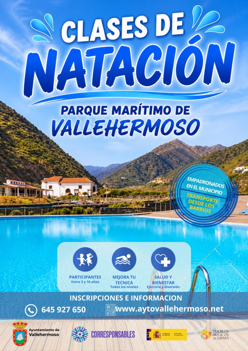 CLASES NATACIÓN INFANTIL - Inscríbete