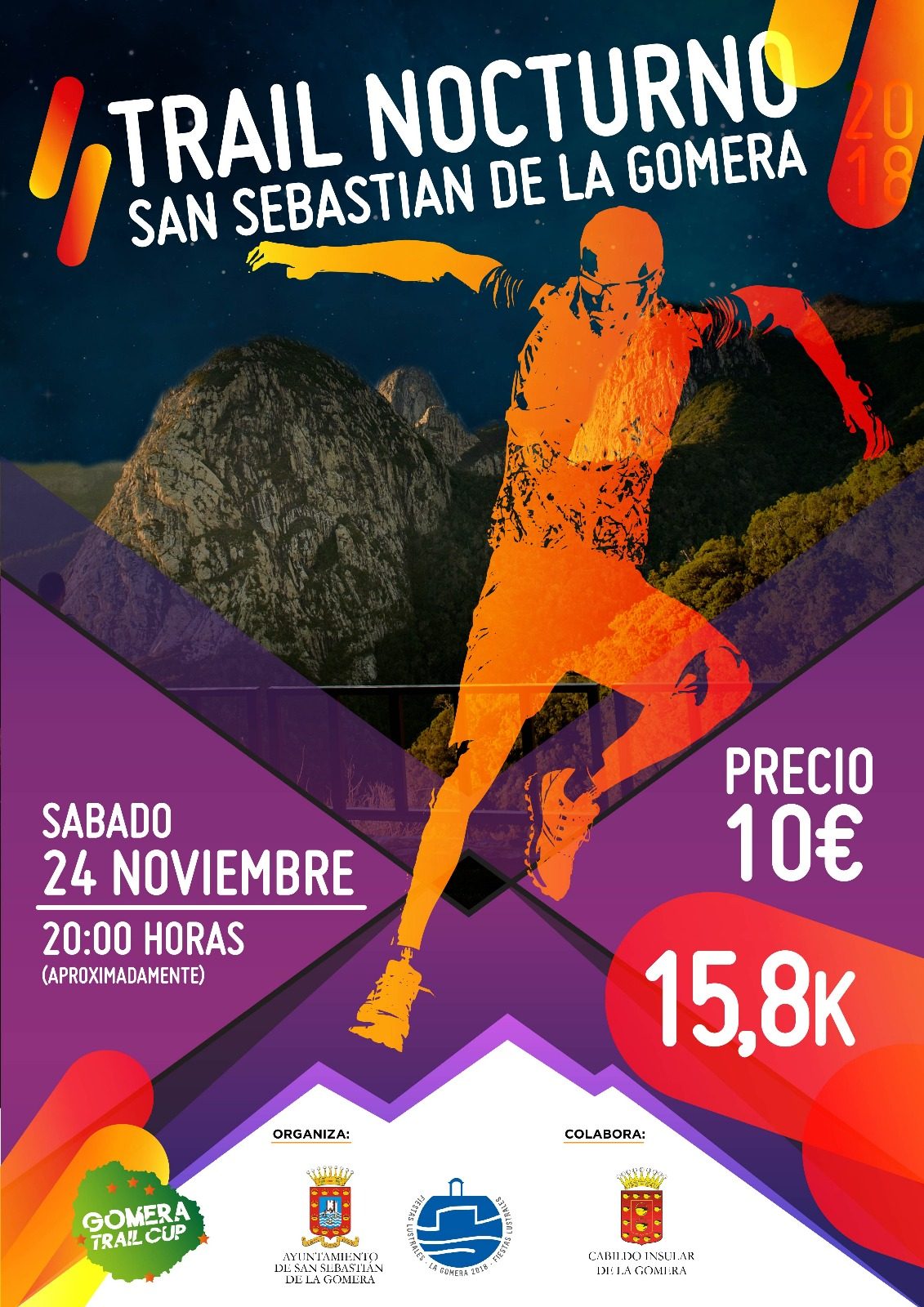 II TRAIL NOCTURNO SAN SEBASTIÁN DE LA GOMERA - Iscriviti