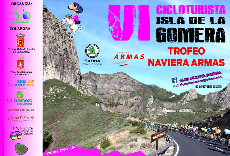 VI CICLOTURISTA ISLA DE LA GOMERA  - Inscríbete