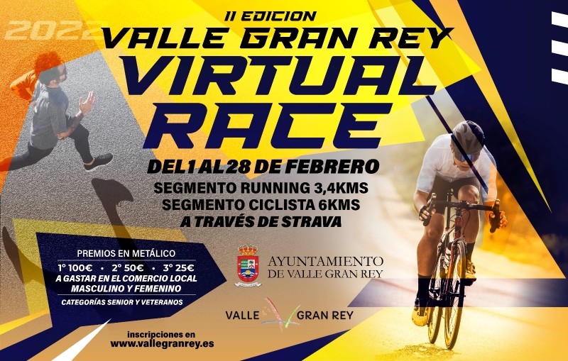 II VALLE GRAN REY VIRTUAL RACE  - Inscríbete