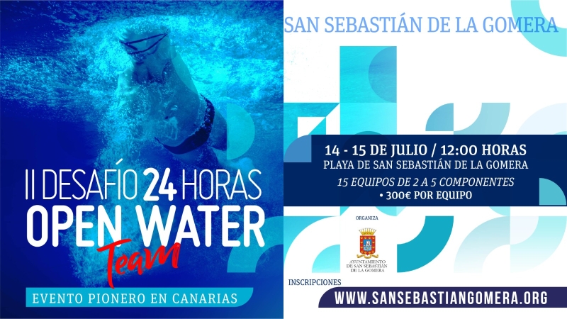 II DESAFÍO 24 OPEN WATER TEAM SAN SEBASTIÁN DE LA GOMERA - Inscríbete